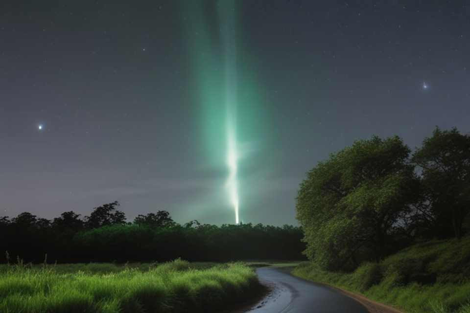 UN METEORITO ILUMINA LA NOCHE EN EL ALTO JALÓN Y EN DIVERSOS PUNTOS DE